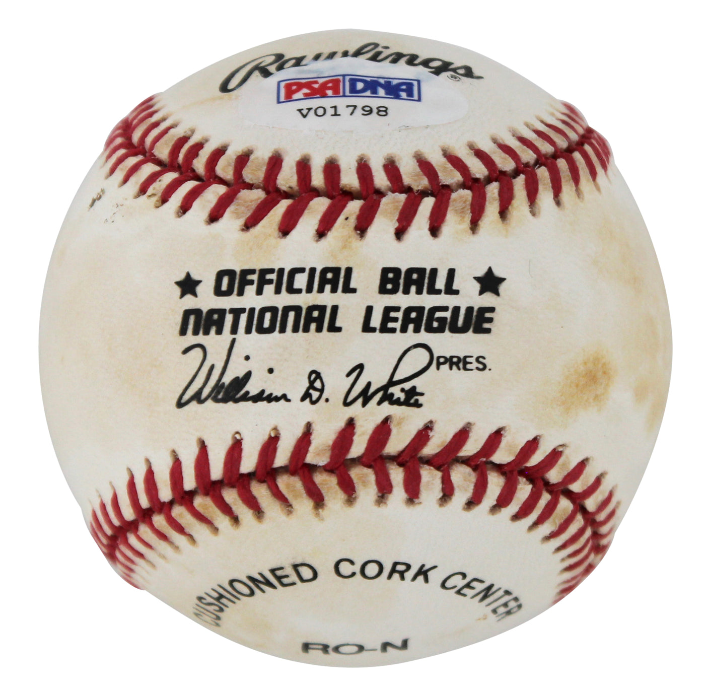President Gerald Ford Signed Authentic Onl Baseball Autographed PSA/DNA #V01798