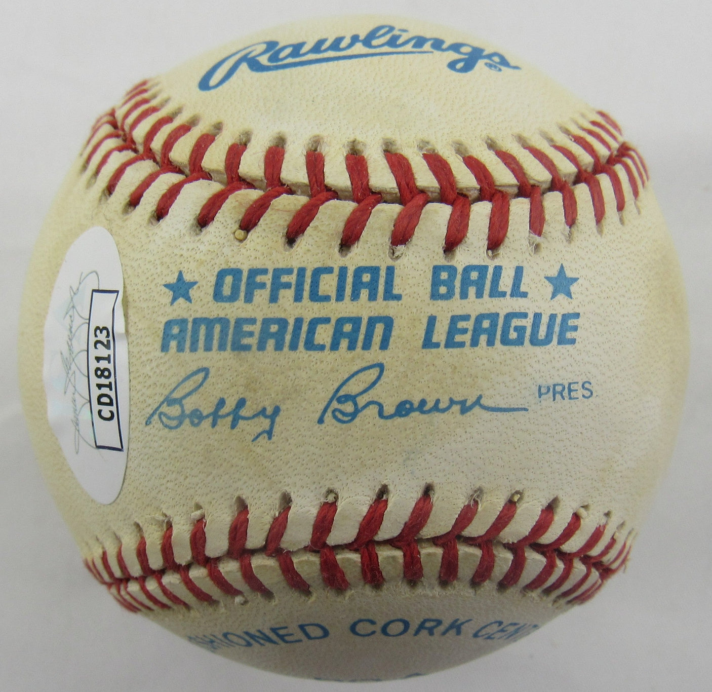 Tom Tresh Signed Auto Rawlings Baseball JSA CD18123