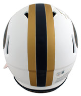 49ers George Kittle Signed Lunar Full Size Speed Proline Helmet BAS Witnessed