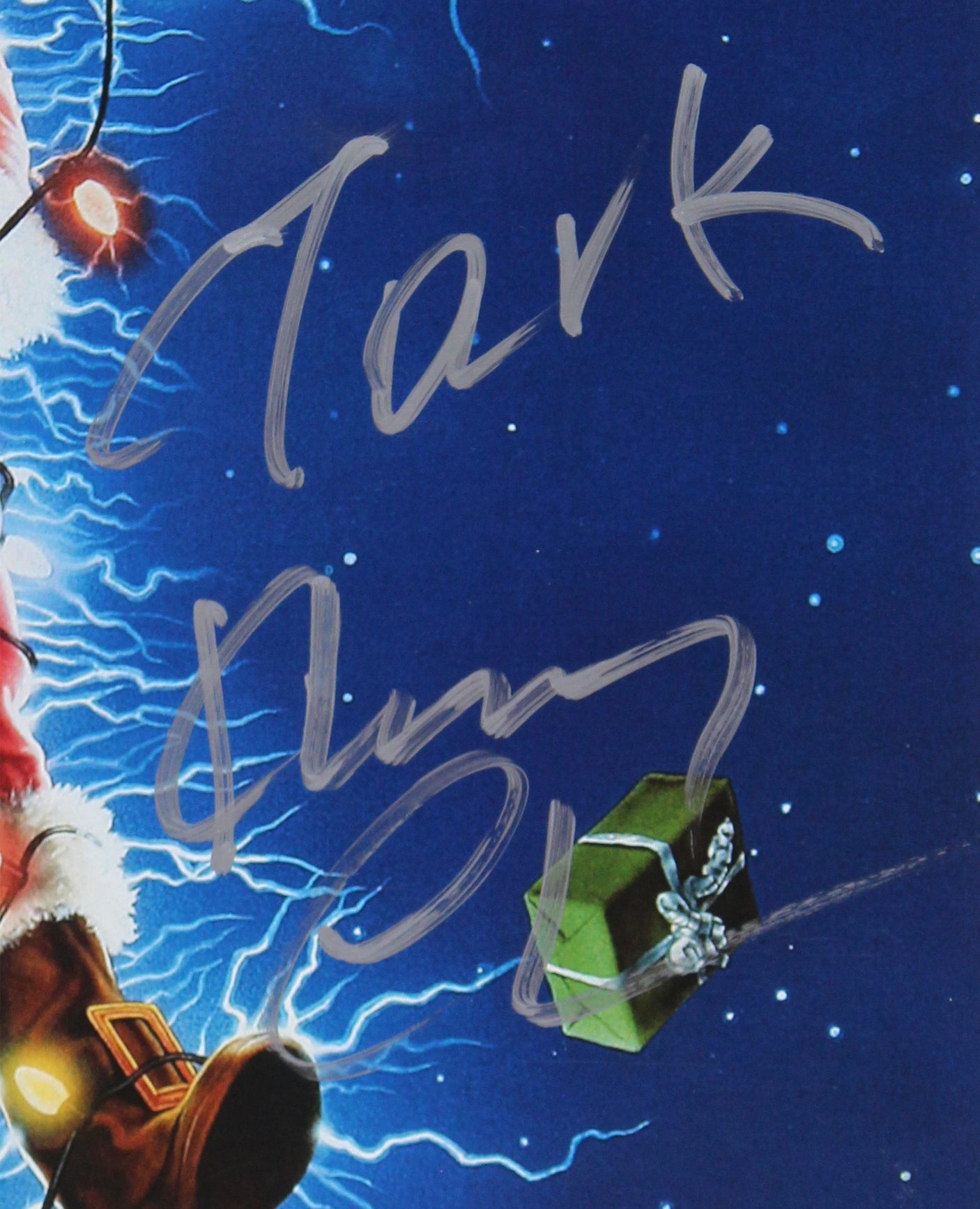 Chevy Chase Christmas Vacation "Clark" Signed 12x18 Photo BAS Witnessed #WZ76766