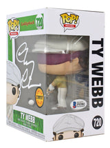 Chevy Chase Caddyshack Signed LE Blindfold Variant Funko Pop Vinyl Figure BAS 2