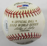 Dwight Gooden Signed Auto Rawlings 2000 World Series Baseball JSA CD18166