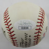 Dwight Gooden Signed Auto Rawlings 2000 World Series Baseball JSA CD18166