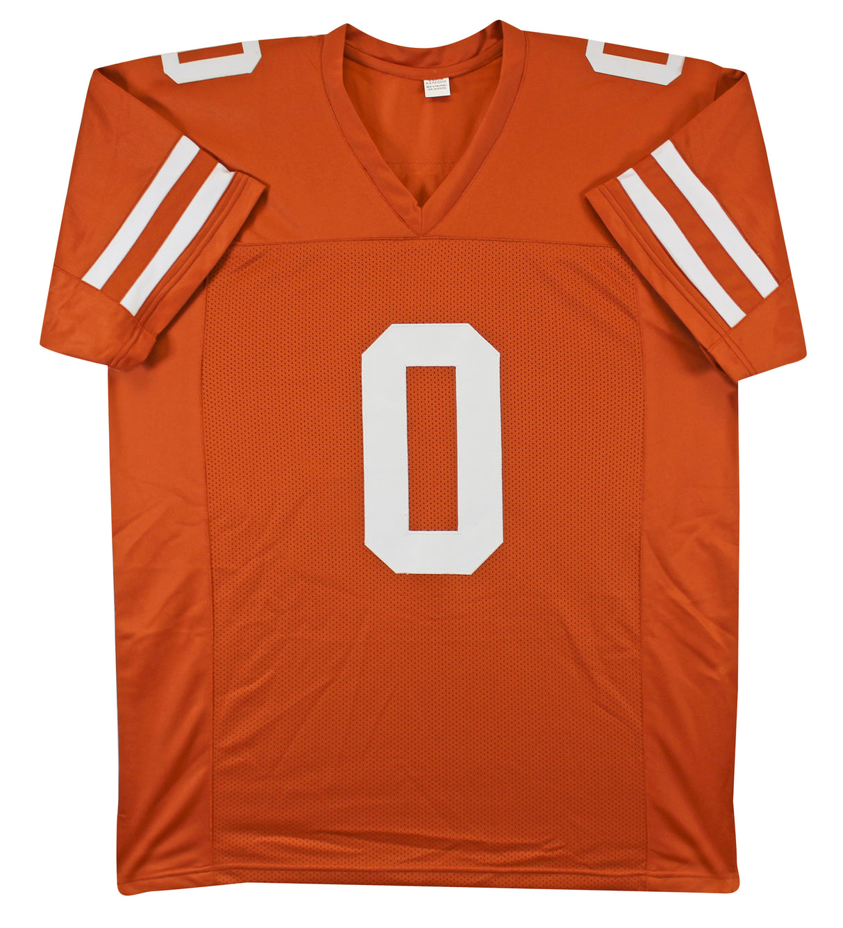 Texas Ja'Tavion Sanders Signed Burnt Orange Pro Style Jersey BAS Witnessed