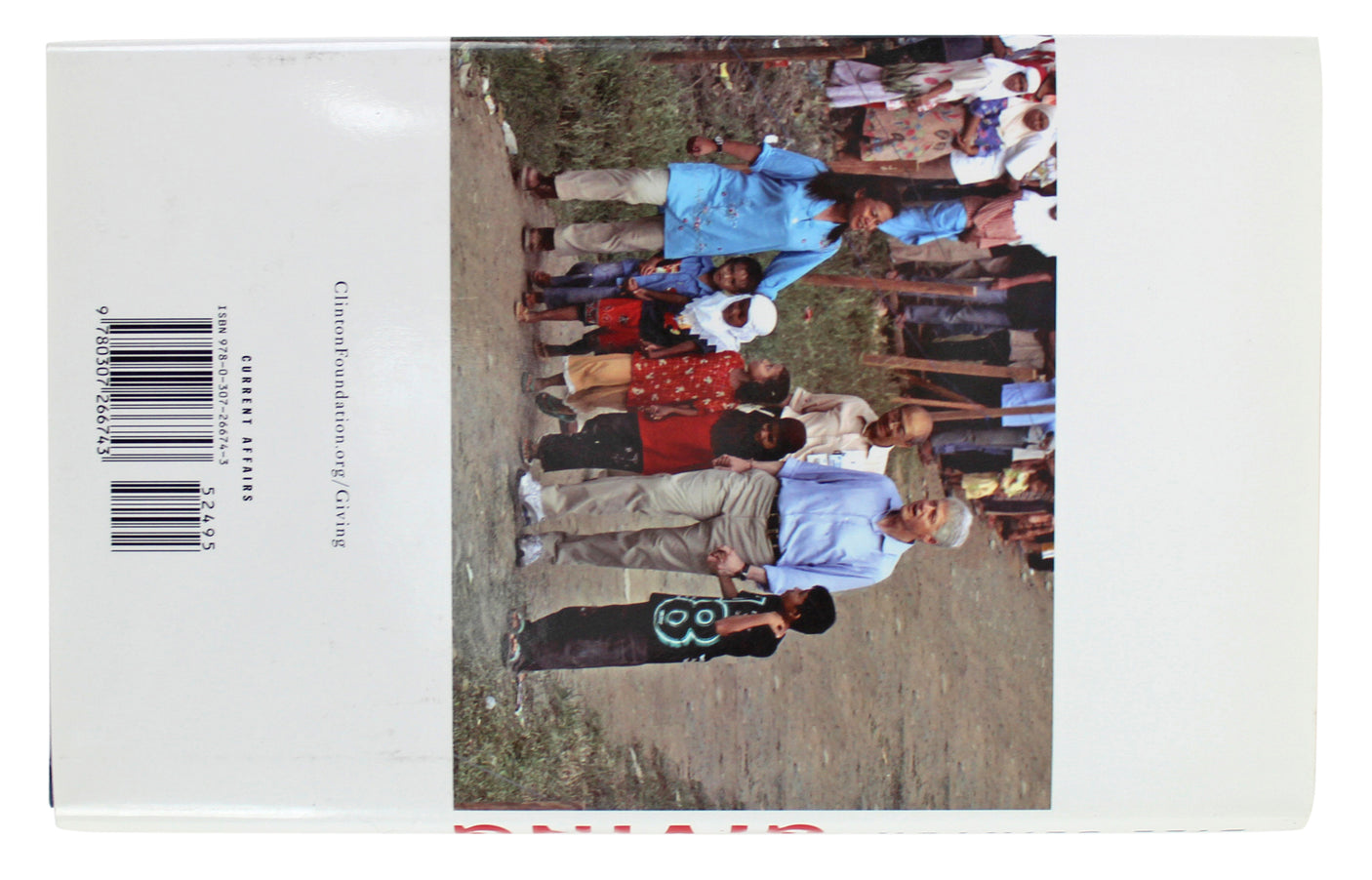 Bill Clinton Signed Giving 1st Edition Hard Cover Book w/Full Name BAS #A67830