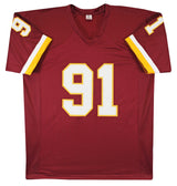 Ryan Kerrigan Authentic Signed Maroon Pro Style Jersey Autographed BAS Witnessed