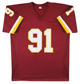 Ryan Kerrigan Authentic Signed Maroon Pro Style Jersey Autographed BAS Witnessed