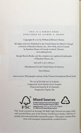 Bill Clinton Signed Giving 1st Edition Hard Cover Book w/Full Name BAS #A67830