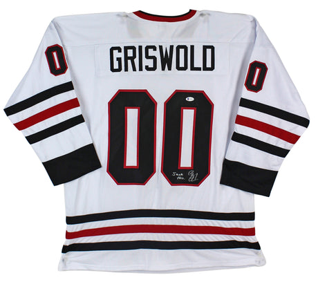 Chevy Chase Christmas Vacation "Suck This" Signed Jersey BAS Witnessed #WA36232