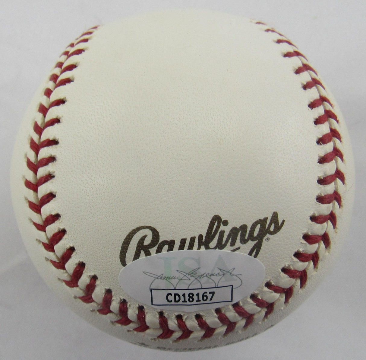 Miguel Cabrera Signed Auto Rawlings 2003 World Series Baseball JSA CD18167