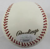 Miguel Cabrera Signed Auto Rawlings 2003 World Series Baseball JSA CD18167