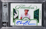 Chevy Chase Caddyshack Signed Green #d/10 Trading Patch Card Auto 10 BAS Slabbed