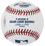 Indians Ubaldo Jimenez Signed Authentic OML Baseball Autographed PSA/DNA #X34083