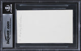 F. Murray Abraham The Grand Budapest Hotel Signed 3x5 Index Card BAS Slabbed 1