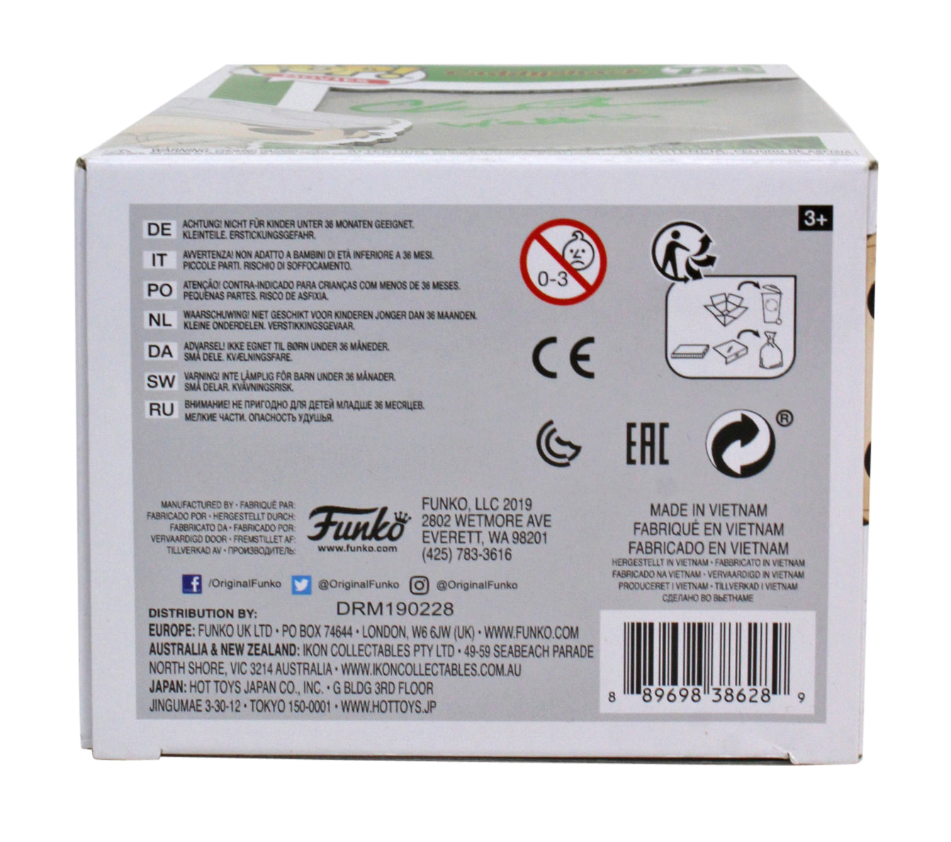 Chevy Chase Caddyshack "Webb!!" Signed #720 Funko Pop Vinyl Figure BAS #P94206