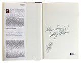 Bobby Bragan & Bobby Valentine Authentic Signed Hard Cover Book BAS #D07136