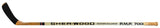 Penguins Phil Bourque Signed Game Used Sher-Wood Hockey Stick BAS #BA74064
