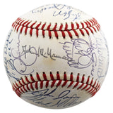 1990 Indians (28) Swindell, Alomar Sr., +26 Signed Oal Baseball BAS #AC01901