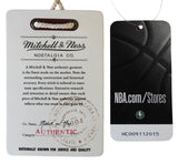 76ers Allen Iverson Authentic Signed Blue M&N HWC Authentic Jersey BAS Witnessed