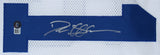 Deion Sanders Authentic Signed White Pro Style Jersey Autographed BAS Witnessed