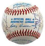 1990 Indians (28) Swindell, Alomar Sr., +26 Signed Oal Baseball BAS #AC01901