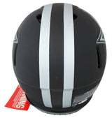 Cowboys Emmitt Smith Signed Eclipse Full Size Speed Proline Helmet BAS Witnessed