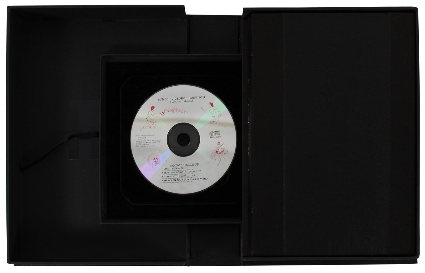 George Harrison Signed 1992 Songs By George Harrison Vol. 2 Genesis Book LE BAS