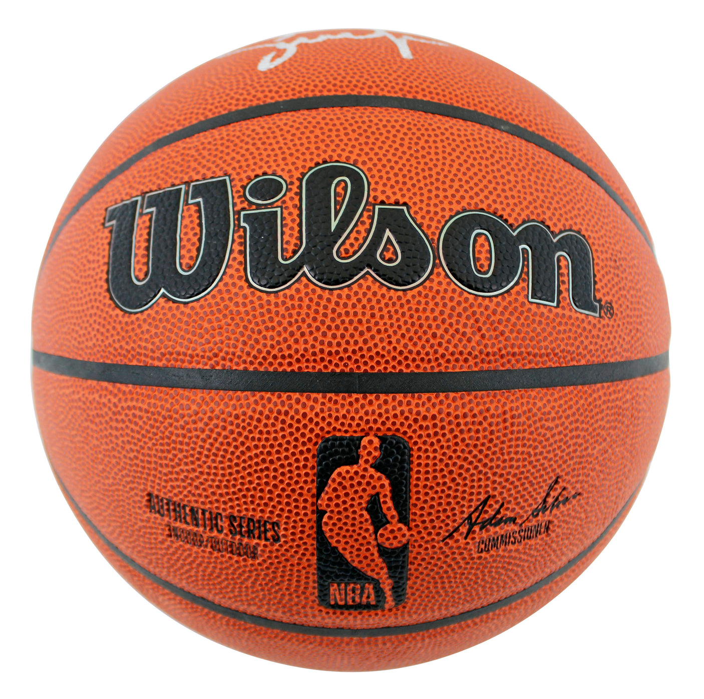Suns Steve Nash Authentic Signed Wilson Basketball Autographed w/ Case BAS Wit