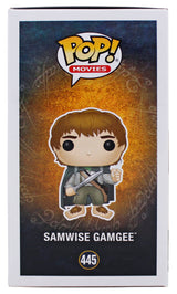 Sean Astin LOTR "Sam" Signed Funko Pop Vinyl Figure w/ Blue Sig BAS Witnessed