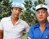Chevy Chase Caddyshack Signed 16x20 w/ Dangerfield Photo BAS Witnessed #1W312498