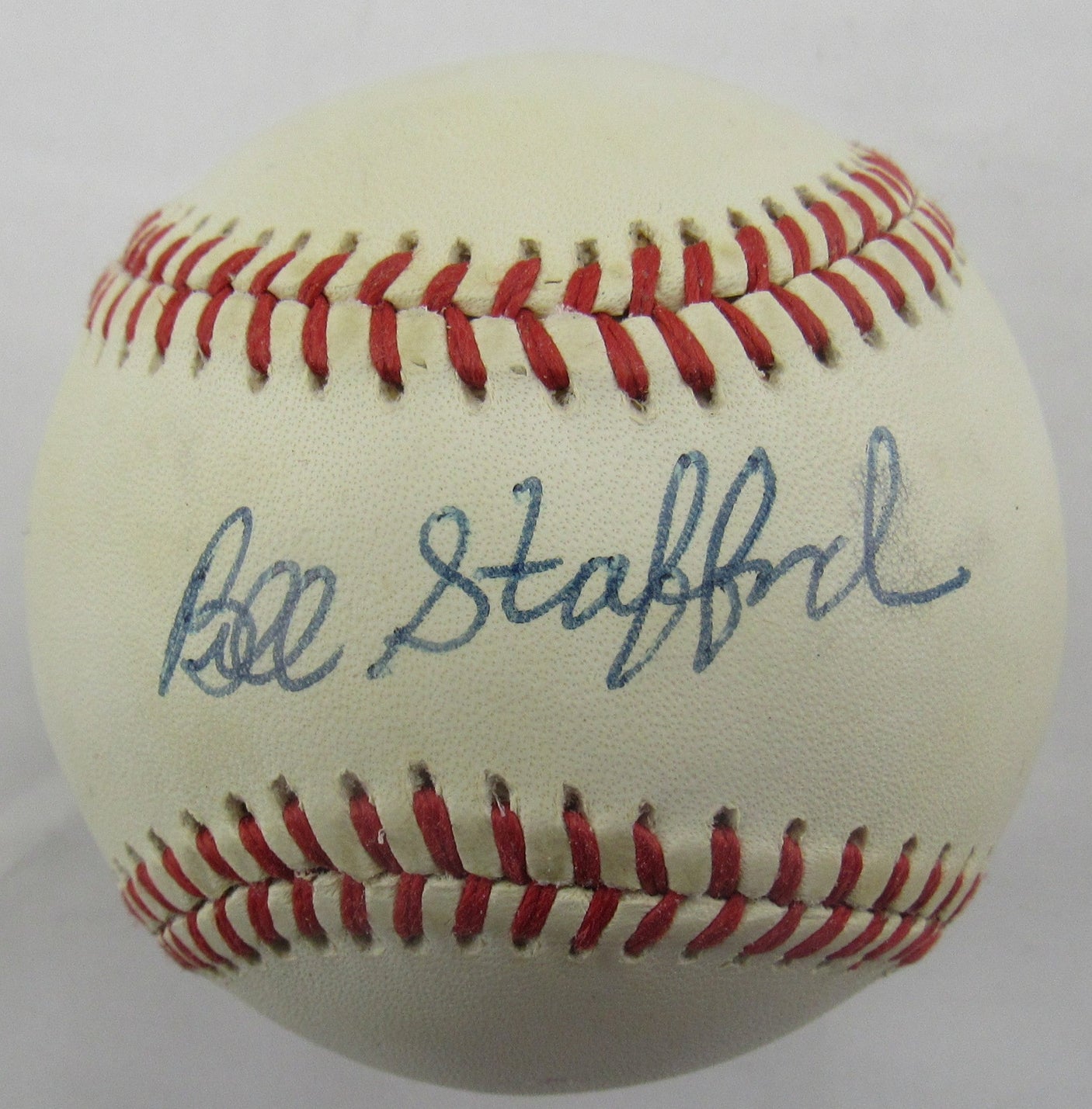 Bill Stafford Signed Auto Rawlings Baseball JSA CD18154
