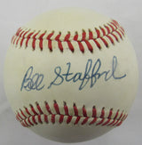 Bill Stafford Signed Auto Rawlings Baseball JSA CD18154