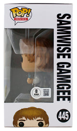Sean Astin LOTR "Sam" Signed Funko Pop Vinyl Figure w/ White Sig BAS Witnessed