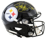 Steelers Jerome Bettis Signed Riddell Speed Flex Full Size Helmet BAS Witnessed