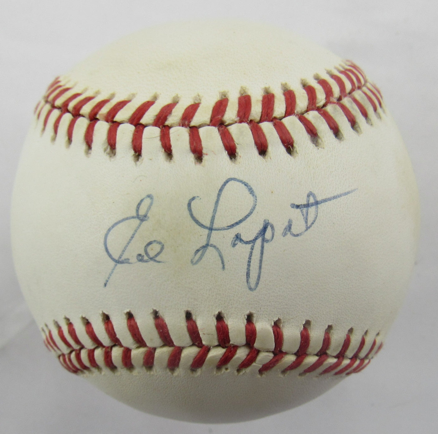 Ed Lopat Signed Auto Rawlings Baseball JSA CD18157