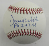 David Wells Signed Auto Rawlings Baseball JSA CG96981