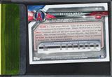 Angels Brandon Marsh Authentic Signed 2018 Bowman #BD-36 Card BAS #11378