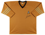 William Shatner Star Trek Authentic Signed Uniform Shirt BAS Witnessed