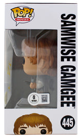 Sean Astin LOTR "Sam" Signed Funko Pop Vinyl Figure w/ Yellow Sig BAS Witnessed