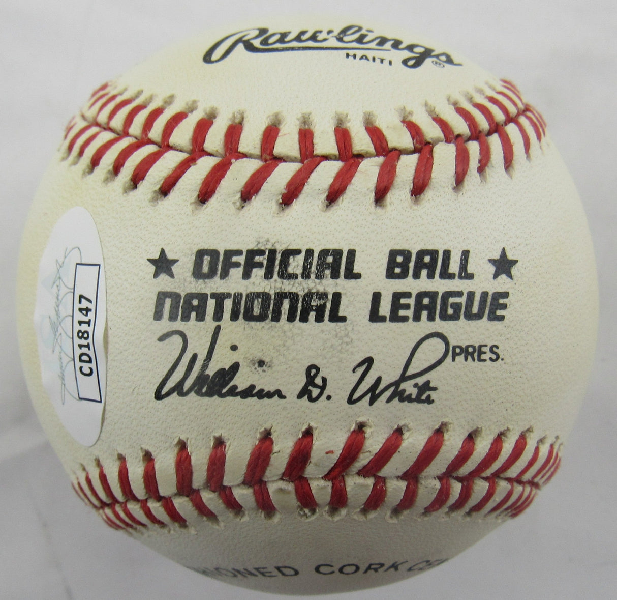 Joe Torre Signed Auto Rawlings Baseball JSA CD18147