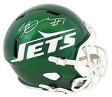 Jets Ahmad "Sauce" Gardner Signed Full Size Speed Rep Helmet BAS Witnessed