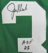 Joe Klecko Signed Auto Replica Jets Jersey JSA Witness