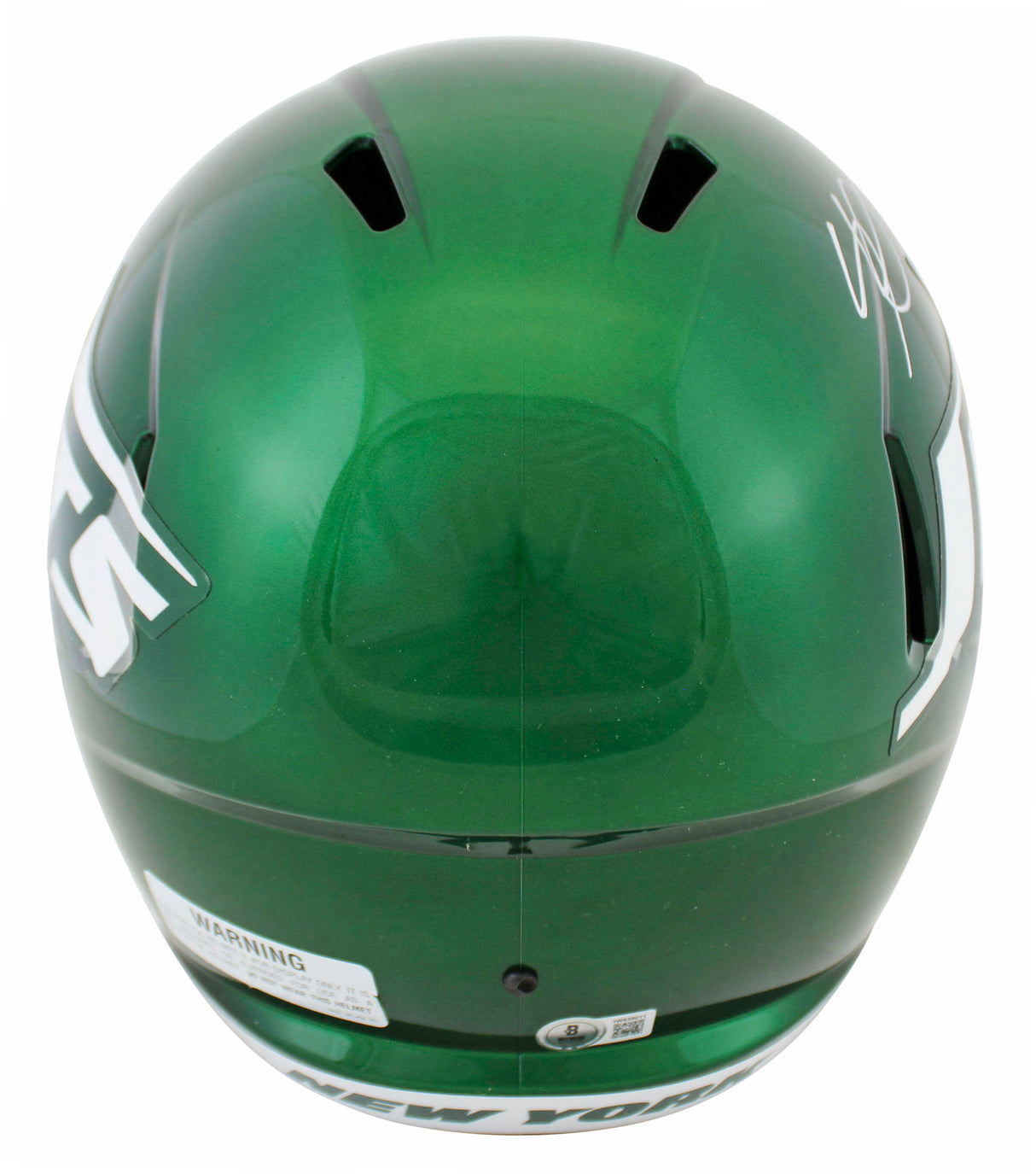 Jets Ahmad "Sauce" Gardner Signed Full Size Speed Rep Helmet BAS Witnessed