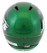 Jets Ahmad "Sauce" Gardner Signed Full Size Speed Rep Helmet W/ Case BAS Witness