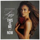 Jennifer Lopez Signed This Is Me...Now Album Flat w/ Album & Vinyl Black Sig JSA