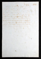 King Louis XVI Authentic Signed 8.5x13 1786 Document Dated BAS #AA03419