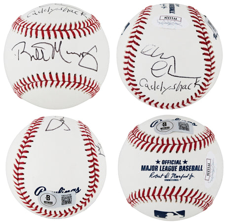 Bill Murray & Chevy Chase "Caddyshack" Signed Oml Baseball BAS #1W310736