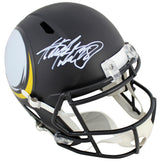 Vikings Adrian Peterson Signed Amp Full Size Speed Rep Helmet BAS Witnessed