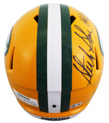 Packers Sterling Sharpe "HOF 25" Signed Full Size Speed Rep Helmet BAS Witnessed