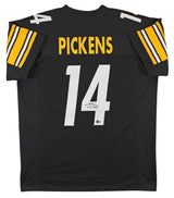 George Pickens Authentic Signed Black Pro Style Jersey Autographed BAS